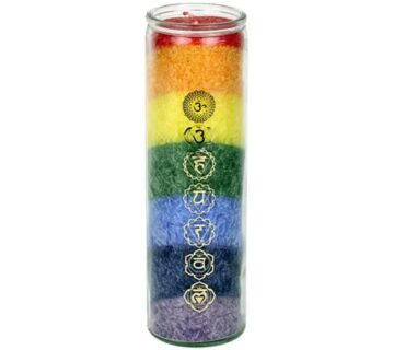Phoenix Import Yogi & Yogini Chakra svijeća s eteričnim uljima 7 čakri - cover