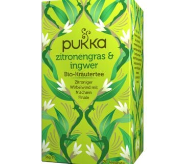 PUKKA Herbs Ajurvedski organski čaj limunska trava i đumbir 20 vrećica - cover