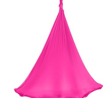 Aerialsilks Aerial Yoga AIR mreža i karabiner set za Fly i Aerial jogu - 6 m Boja: ružičasta - cover