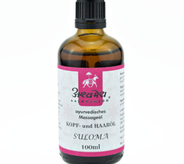 Aashwamedh Suloma Ayurveda ulje za masažu glave, ulje za kosu 100 ml - cover