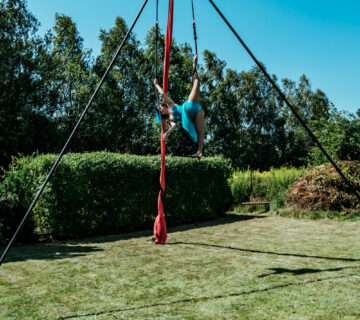 Aerialsilks Zračna samostojeća struktura za zračne akrobacije Dimenzije: 3,6 m - cover
