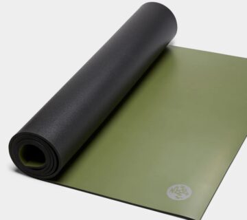 Manduka GRP® ADAPT YOGA MAT gumena protuklizna PU prostirka za jogu crna 180 x 66 cm x 5 mm Boja: zelena - cover