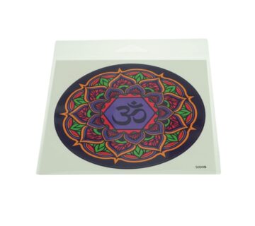 Slnečná mandala Solarna naljepnica Mandala Om - Sunseal Promjer: 17 cm - cover