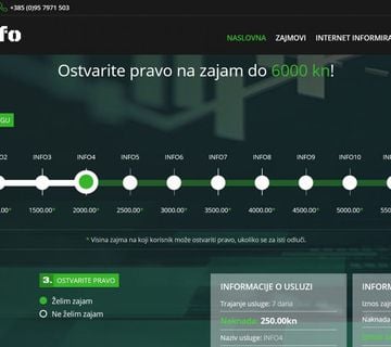 Prodajem web portal ZajamInfo AKCIJA!!! - cover