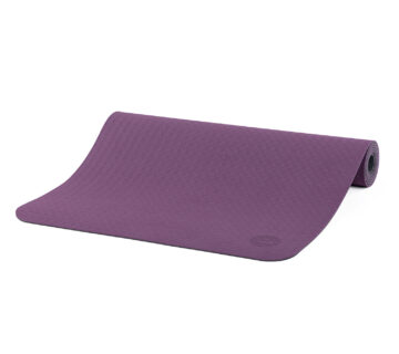 Bodhi Yoga Bodhi Lotus Pro TPE mekana prostirka za jogu 183 x 60 cm x 5 mm Boja: boja patlidžana (ljubičasta) - cover