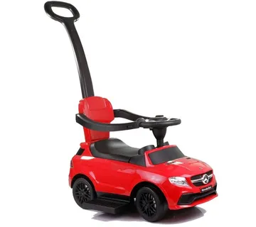 Dječja guralica auto Mercedes Barriers 3u1 crveni - cover