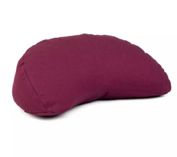 Bodhi Yoga putni jastuk za meditaciju YOGI MOON Mini ECO punjen heljdom 33 x 13 x 17 cm Boja: boja patlidžana (ljubičasta) - cover