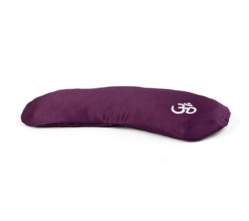 Bodhi Yoga Bodhi meditacijski jastuk za oči OM s organskom lavandom 23 cm Boja: boja patlidžana - cover