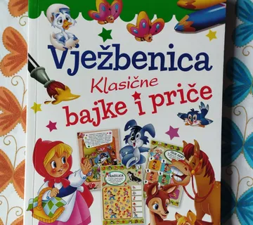 Vježbenica klasične bajke i priče - cover