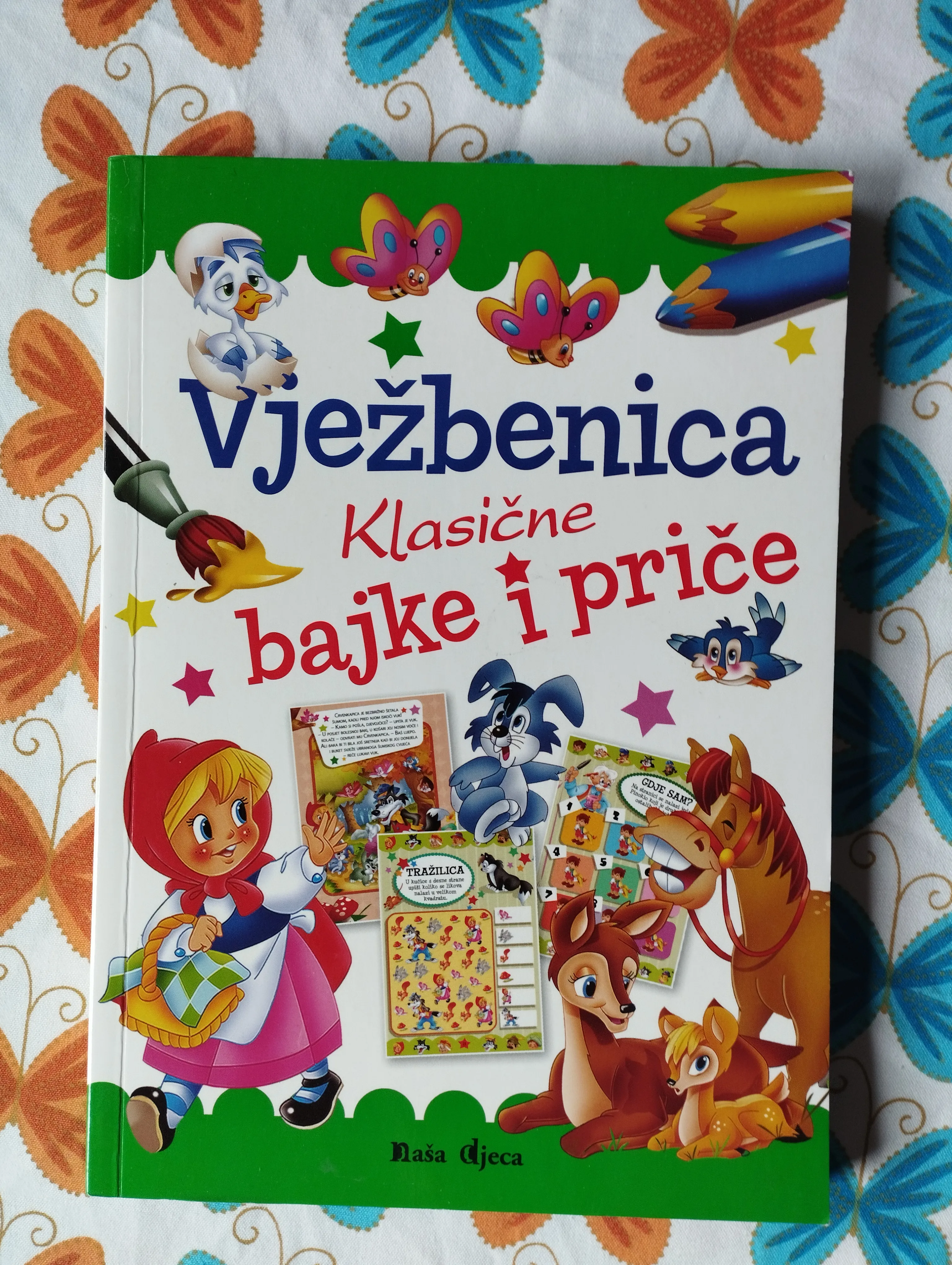 Vježbenica klasične bajke i priče - cover
