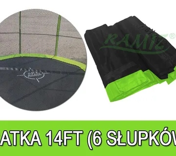  Sigurnosna mreža za trampolin 14Ft / 427cm - 6 stupova - cover