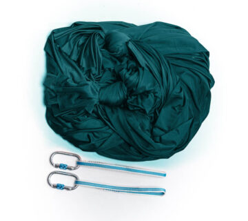 Aerialsilks Aerial Yoga Yoga Hammock AIR mreža za Fly yogu i Aerial yogu duljina - 7 m Boja: Zelena emerald - cover