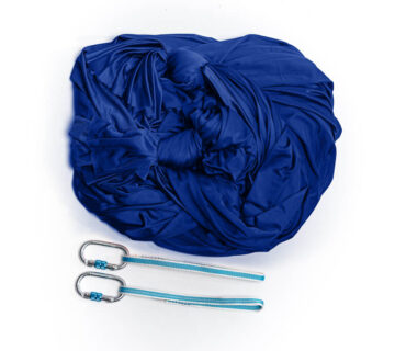 Aerialsilks Aerial Yoga Yoga Hammock AIR mreža za Fly yogu i Aerial yogu duljina - 7 m Boja: plava Navy - cover