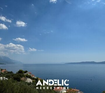 GRAĐEVINSKO ZEMLJIŠTE S PREDIVNIM POGLEDOM - PISAK OMIŠ - cover