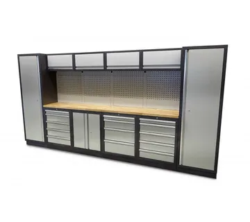 Profesionalni modularni sustav ormarića za radionicu, 16 ormarića - cover