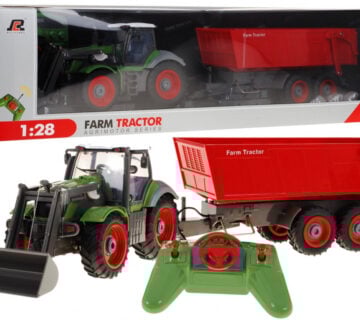 Tractor Green Trailer Red - cover