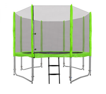 Trampolin  10FT 305cm - zeleni - cover