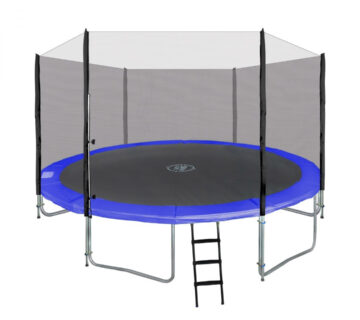 Trampolin 12FT 366cm - plavi - cover
