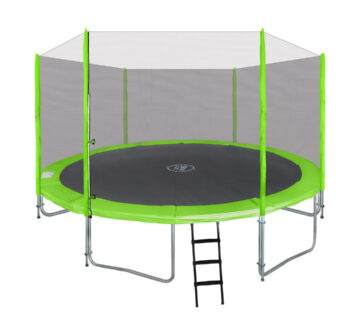 Trampolin 12FT 366cm - zeleni - cover