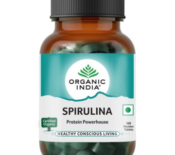 Organic India Spirulina tablete 120 kom prirodni izvor proteina - cover