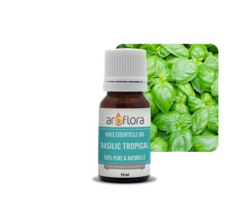 Innobiz Aroflora 100% čisto organsko eterično ulje tropskog bosiljka 10 ml - cover
