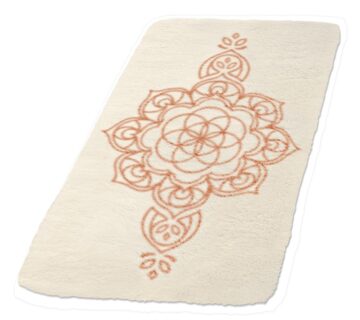 Sat Nam Satnam Yoga Mat Mandala merino prostirka od vune 198 x 85 x 2 cm - cover