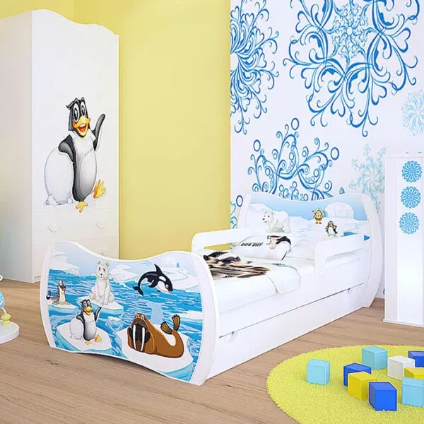 Drveni dječji krevet Dream s ladicom – 140*70 - cover