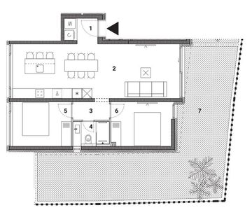 Trešnjevka sjever, novogradnja, 3-sobni stan 66m2, prodaja - cover