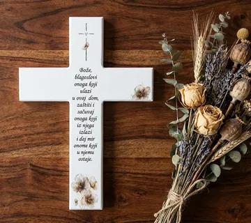 Drveni križ za dom – Blagoslov doma i obitelji - Virje
