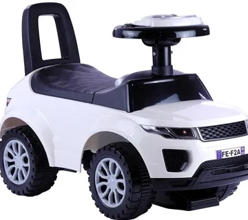 Dječja guralica auto 613W bijeli - cover