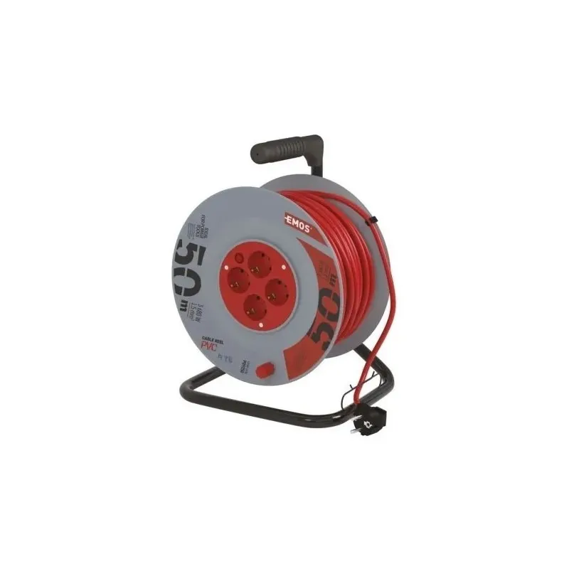 KOLUT PRODUŽEK 50m 4 UTIČNICE 230V 1.5mm2 - cover