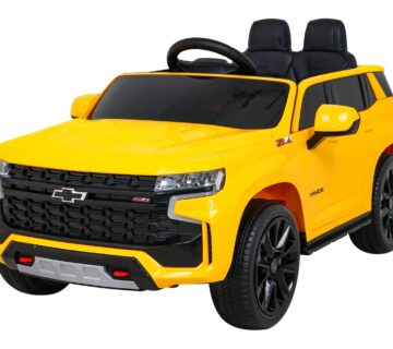 Licencirani auto na akumulator  Chevrolet Tahoe - žuti - cover