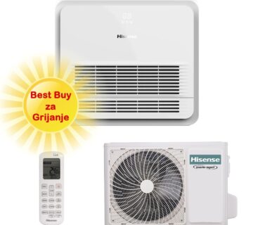 HISENSE KLIMA UREĐAJ 4,8kW AKT-52UR4RSK4 - Podna AKT Inverter +, za prostor do 50m2, A++ energetska klasa,  R-32 - cover