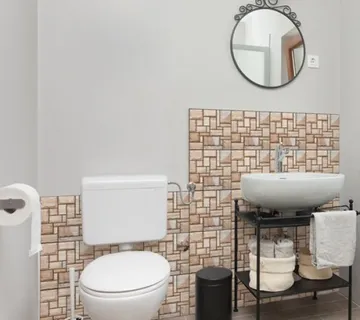 model 511 - 3D zidni PVC mozaik panel - samoljepljivo - cover