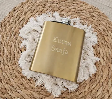 Pljoska (zlatna) - cover