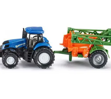 Siku traktor New Holland + Amazone prskalica - cover