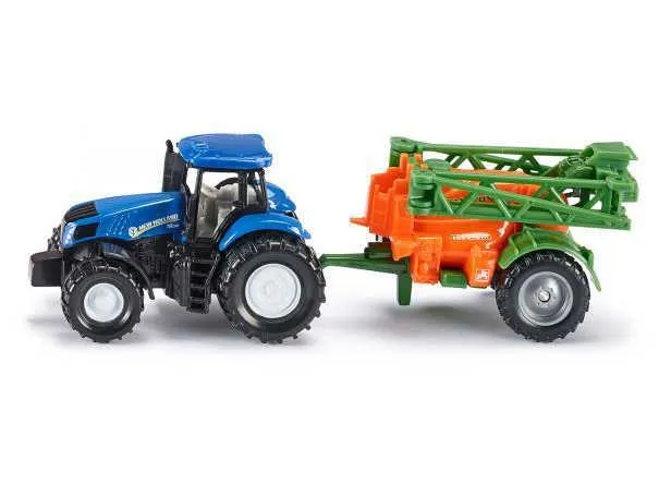 Siku traktor New Holland + Amazone prskalica - cover
