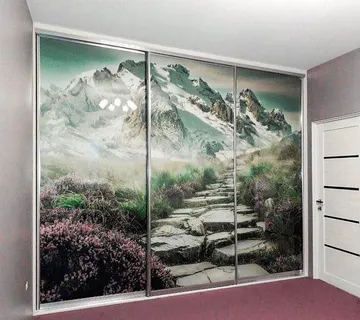 Garderobni ormar moderni sa printom - cover