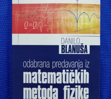 Danilo Blanuša – Odabrana predavanja iz Matematičkih metoda - cover