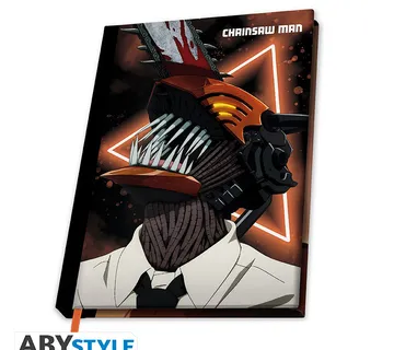 Bilježnica A5 Chainsaw Man - cover