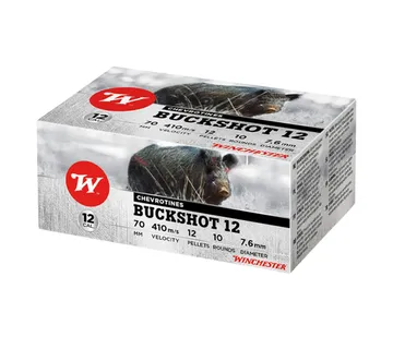 WINCHESTER lovna patrona 12/70 7,6mm - cover