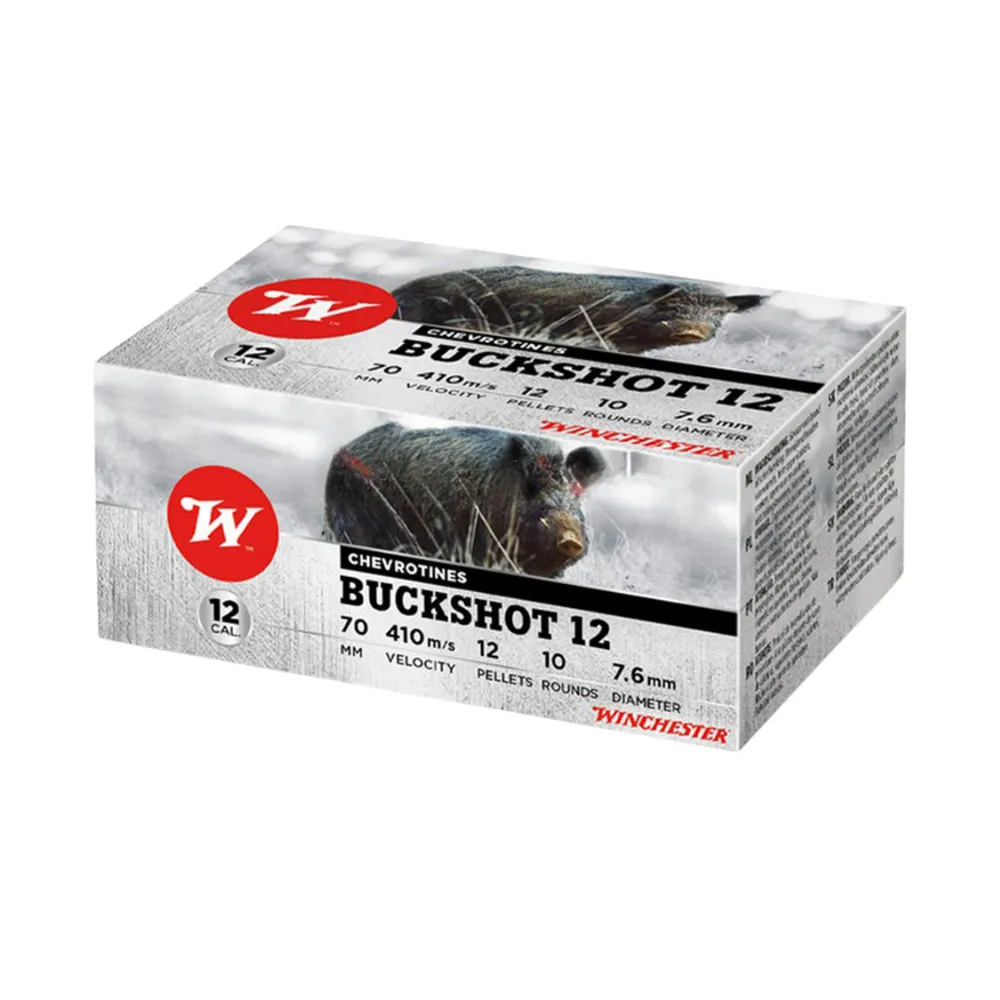 WINCHESTER lovna patrona 12/70 7,6mm - cover