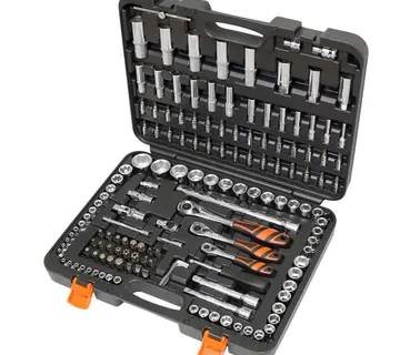 Set nasadnih ključeva 1/4", 1/2", 3/8", 150 komada - cover