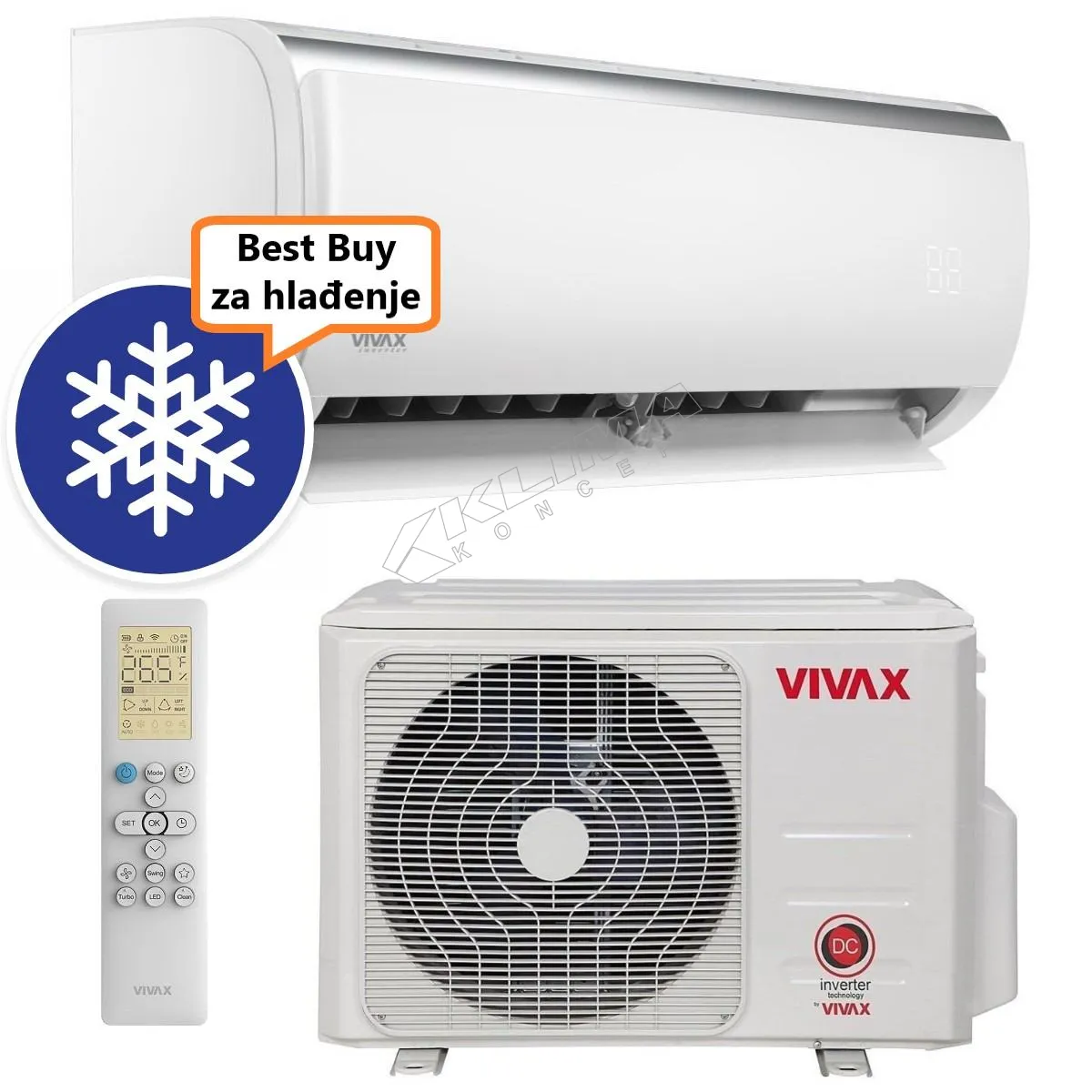 VIVAX KLIMA UREĐAJ ACP-18CH50AEQI R32 - cover