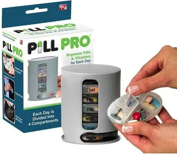 Tjedni organizator tableta i vitamina - cover