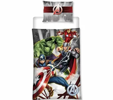Avengers ‘Battle’ dječja posteljina, 140×200 cm - cover