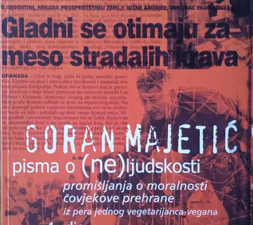 PISMA O NE LJUDSKOSTI Goran Majetić - cover