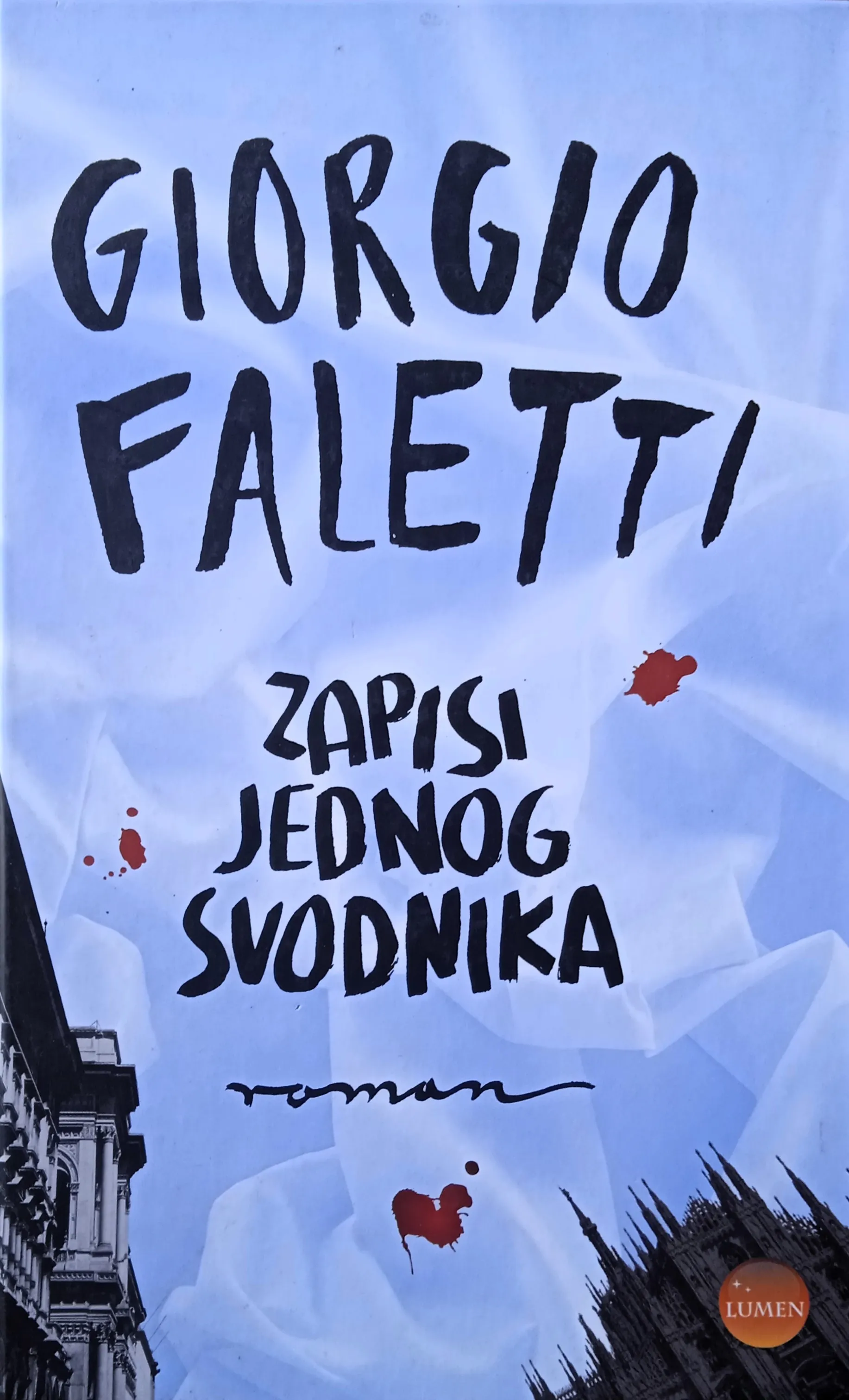 ZAPISI JEDNOG SVODNIKA Giorgio Faletti - cover