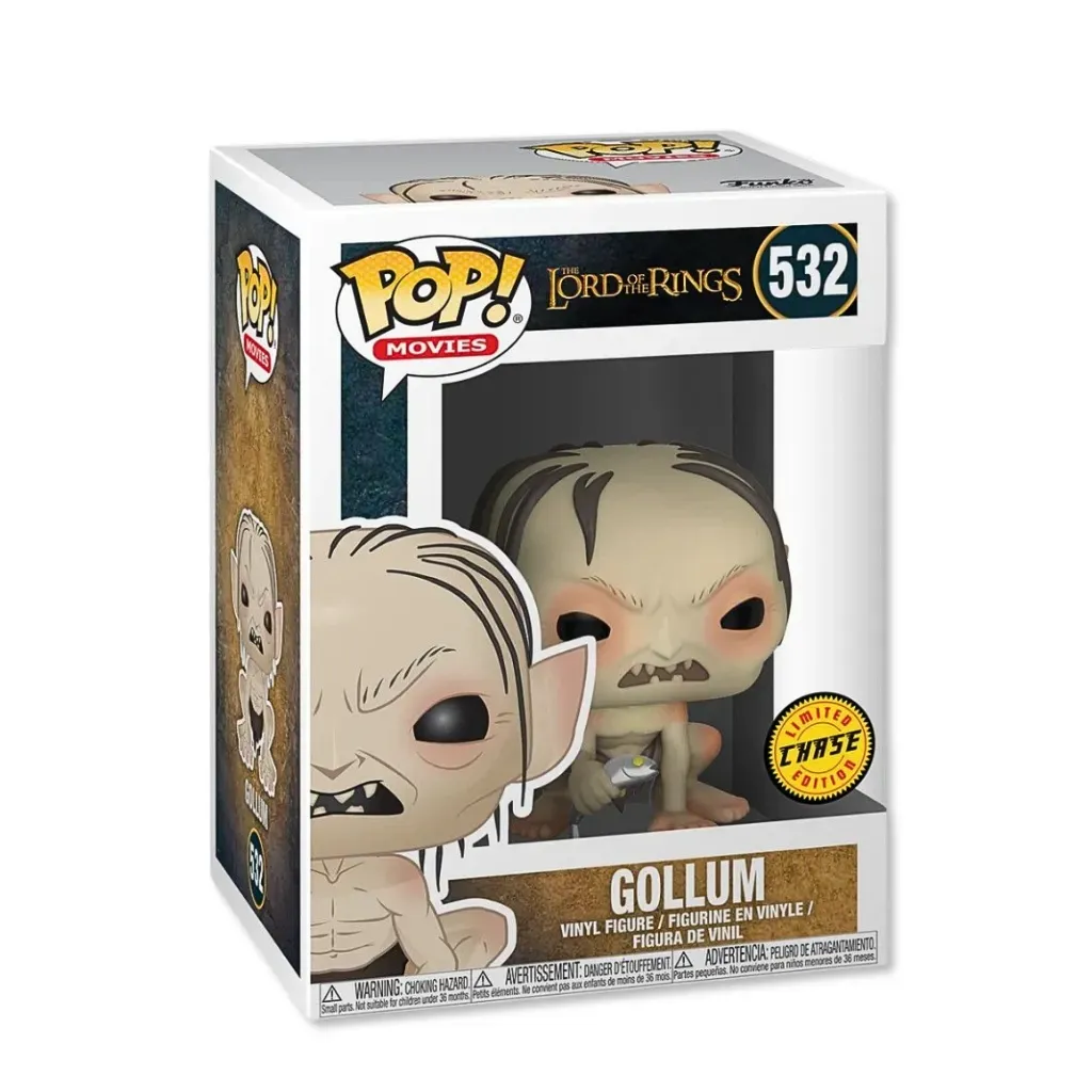 Funko Pop! Movies: The Lord of the Rings – Gollum #532 (CHASE) - cover