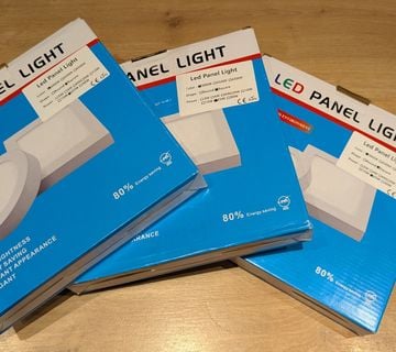 Nadgradni kvadratni LED paneli 25W 3000K (novo) - 3 komada - cover